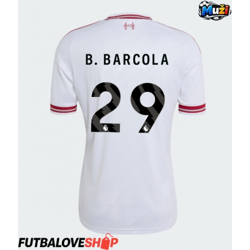 Dres Liverpool Bradley Barcola #29 Preč 2026-27 Krátky Rukáv